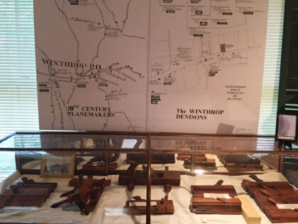 Wood planes produced by the Denison Factory of Winthrop