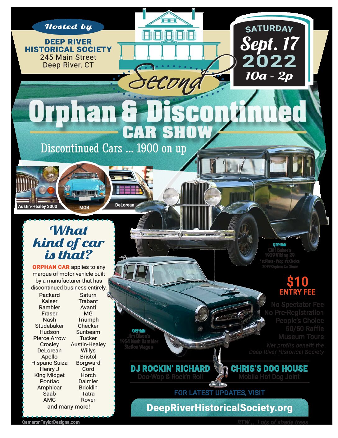 Orphan and Discontinued Car Show is Back!