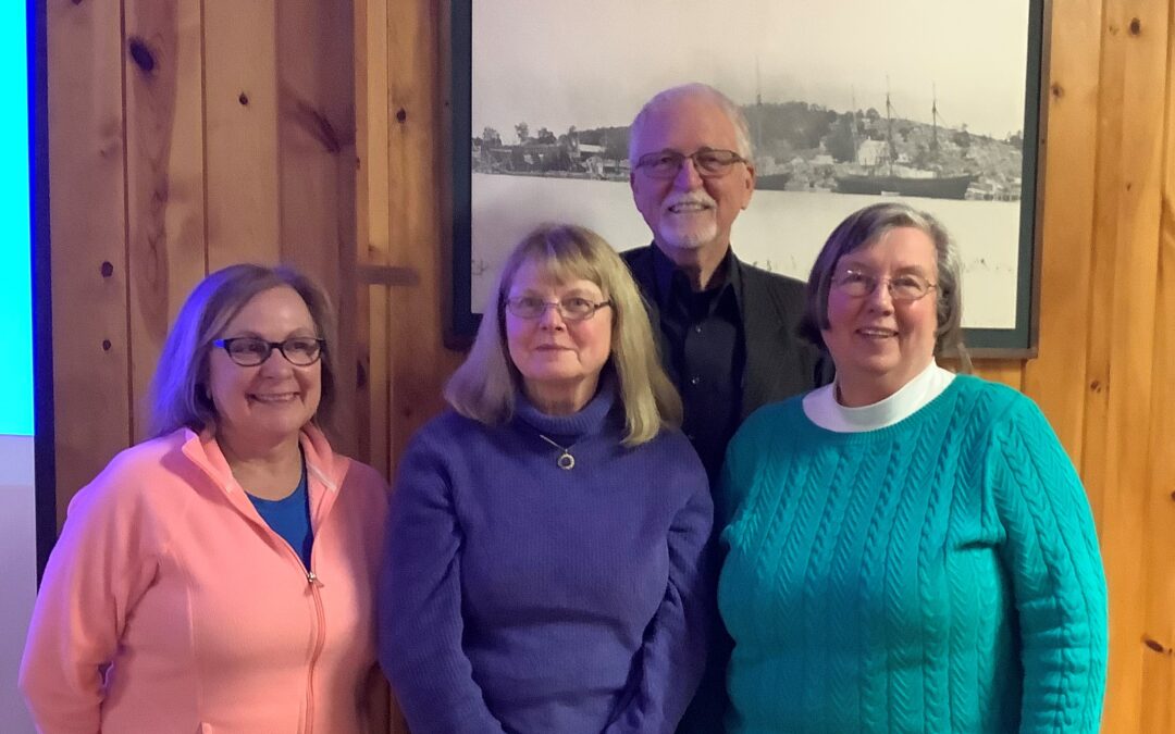 New Historical Society Officers; Thank you Jeff for your years of dedication!